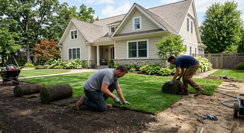 Sodding Service in Aiken, SC
