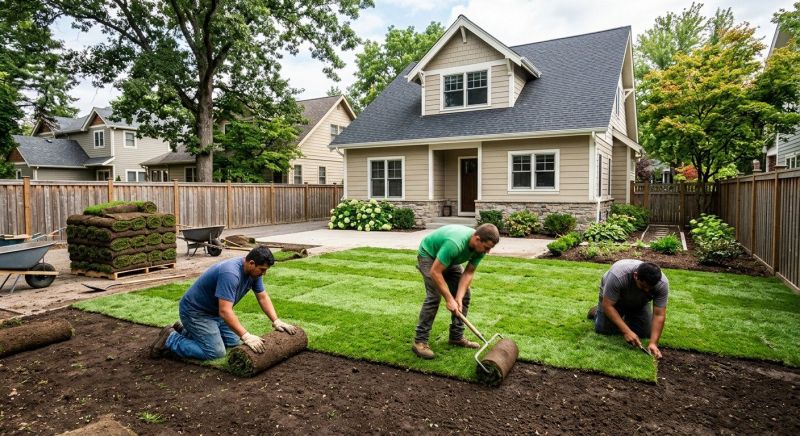 Yard Sodding in Aiken, SC